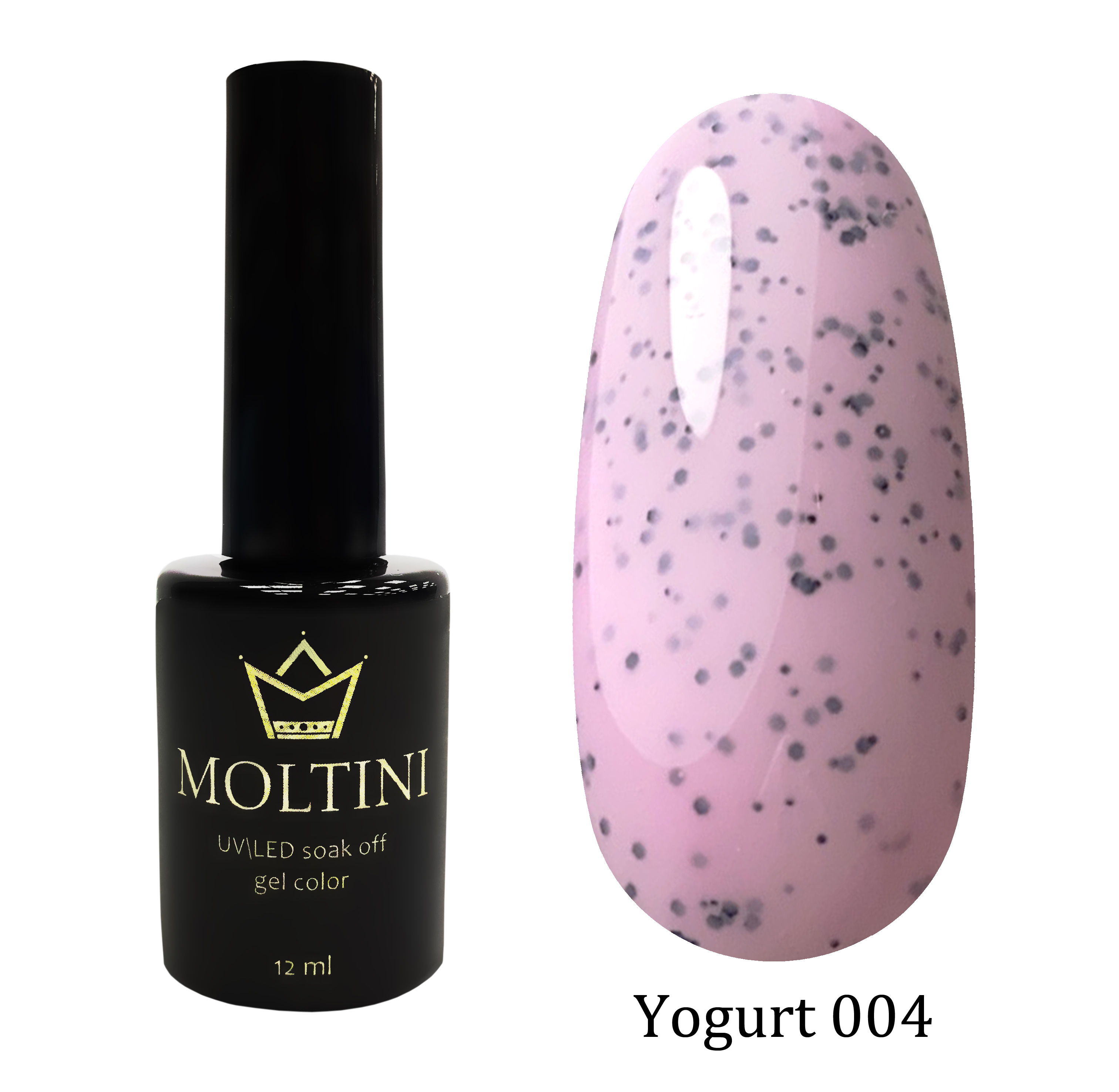 Moltini цветной гель-лак Yogurt 004, 12 мл