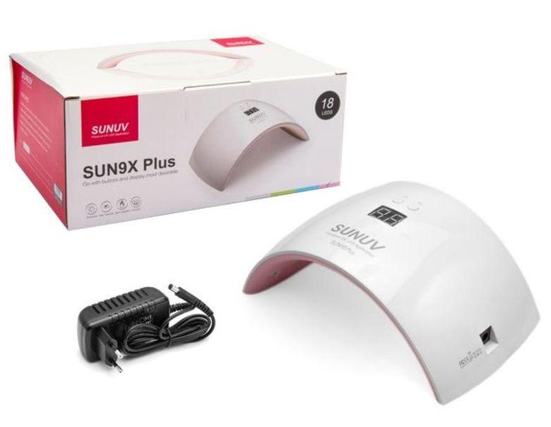 Лампа для гель-лака SUNUV SUN9X Plus UV/LED, 36W, белая, оригинал