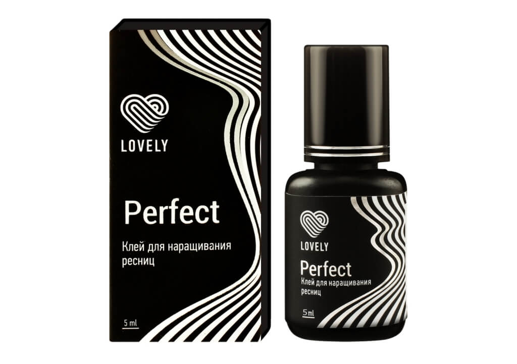Клей чёрный Lovely "Perfect" 5мл