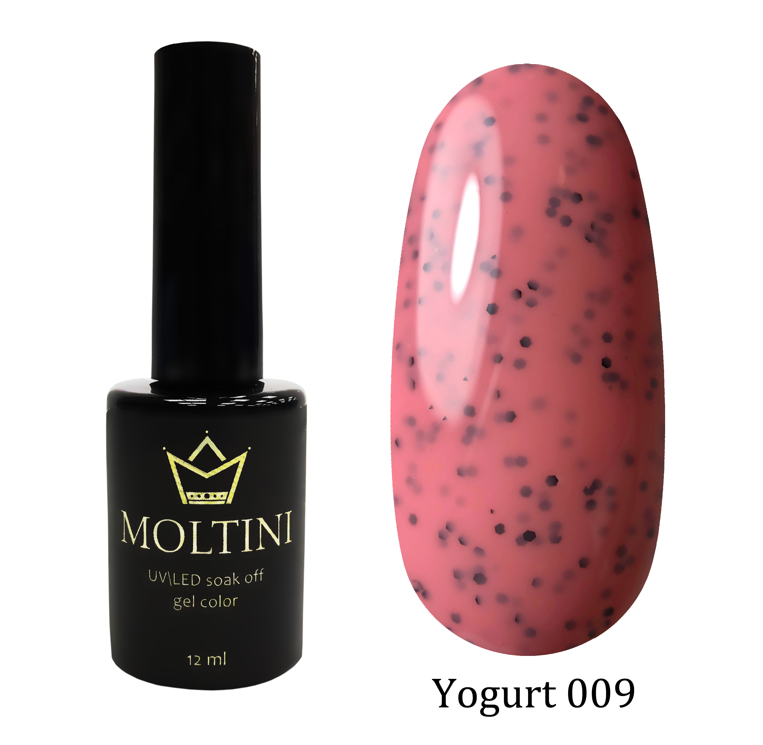 Moltini цветной гель-лак Yogurt 009, 12 мл