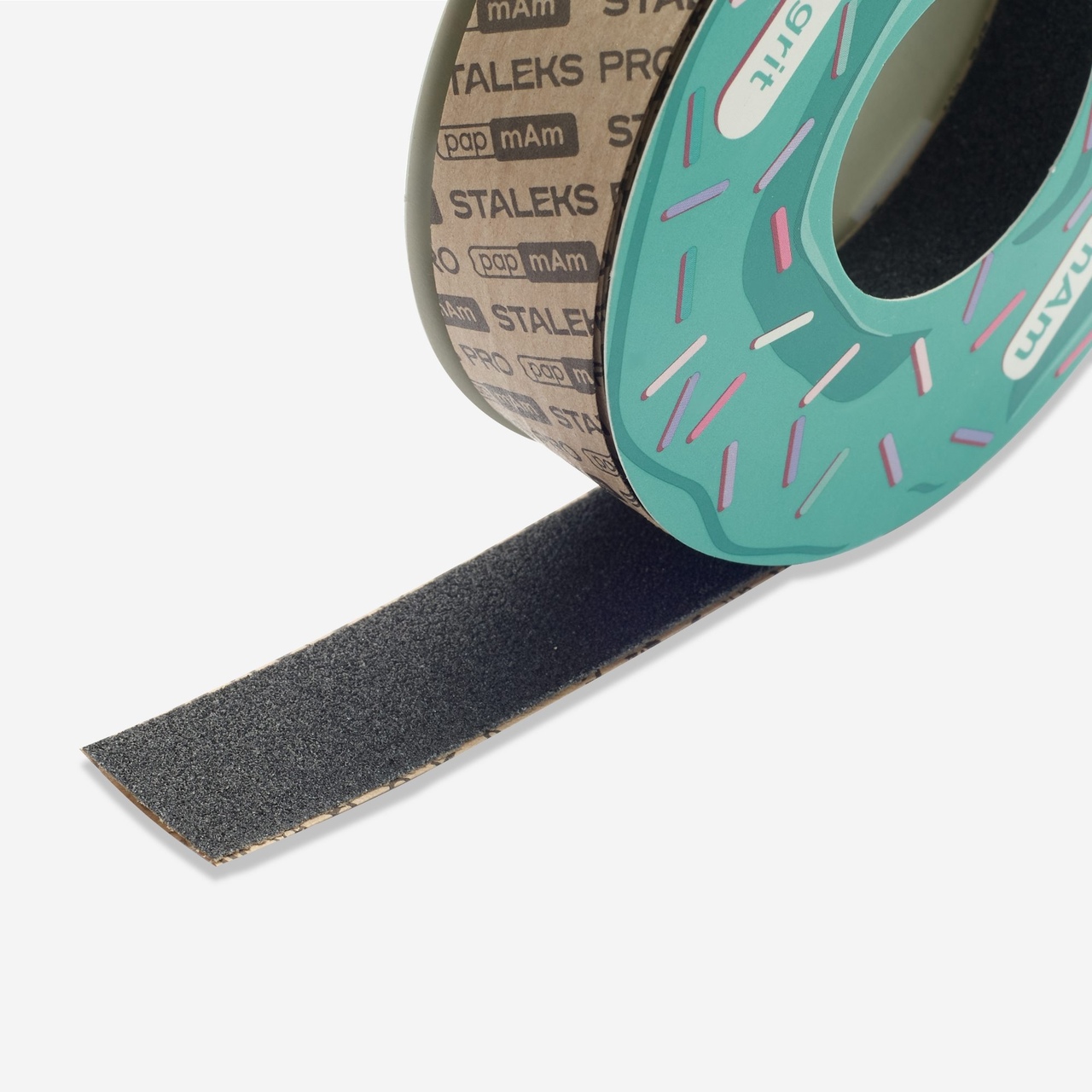 Запасной блок файл-ленты для пластиковой катушки STALEKS PRO 100 грит, 8м